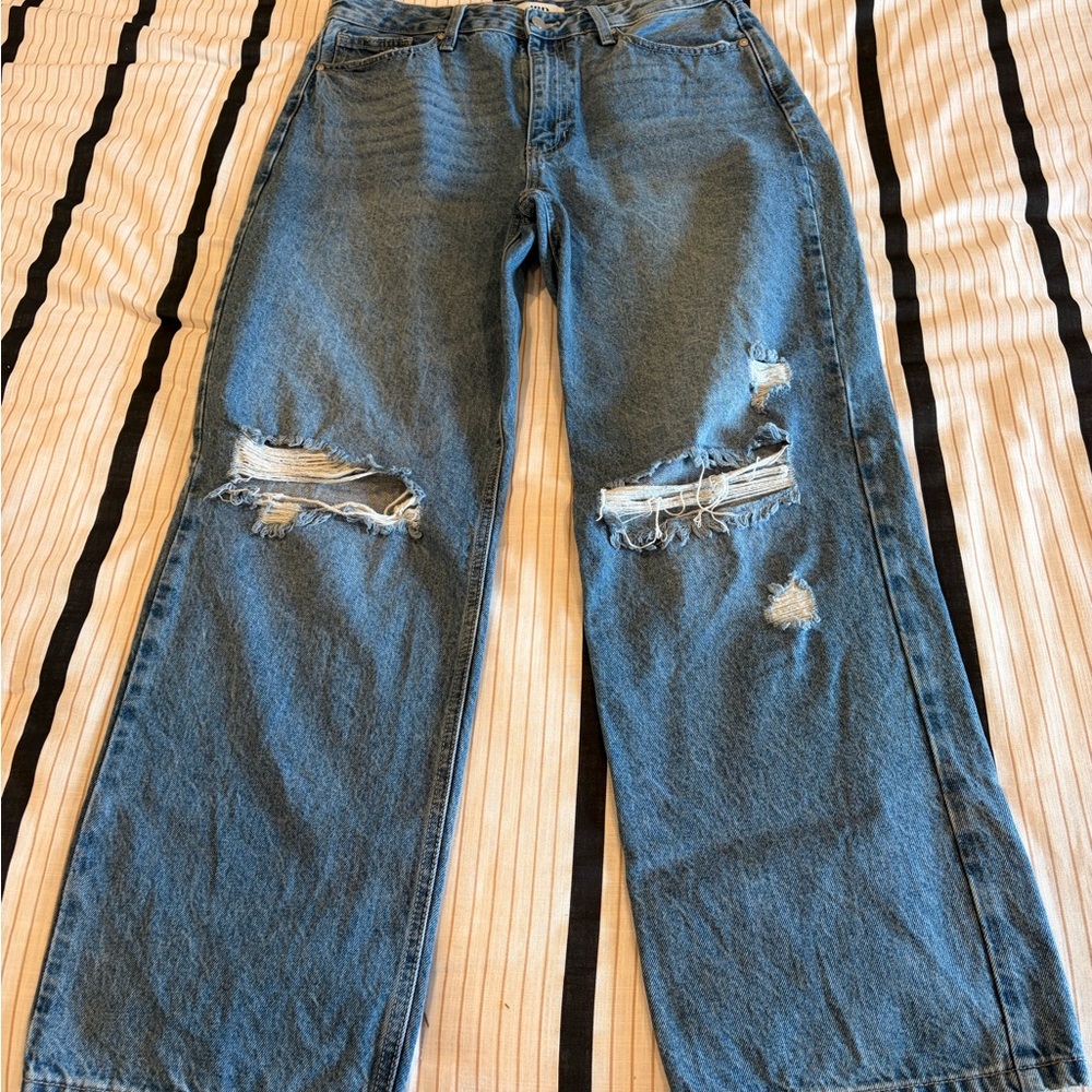 JBD Women’s Distressed Blue Jeans